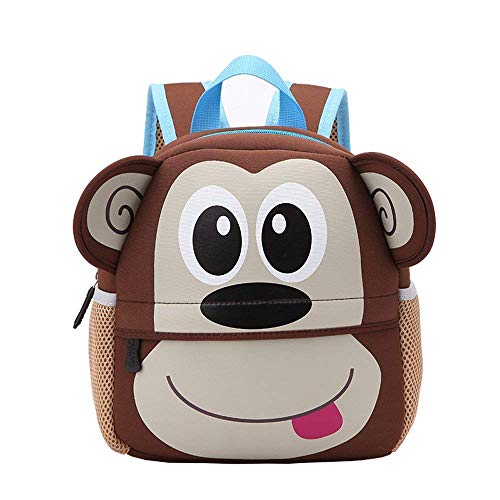 Kid Backpack, Baby Boys Girls Toddler Pre School Backpack Children Backpacks Bags (monkey)