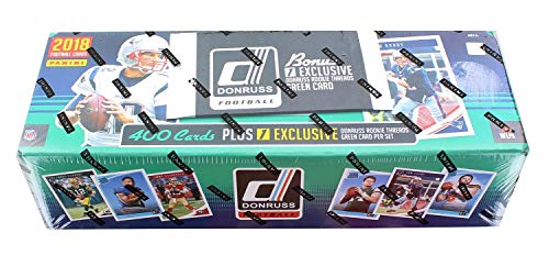 2018 Panini Donruss NFL Football Factory Set (401 cards incl. ONE exclusive Memorabilia card)