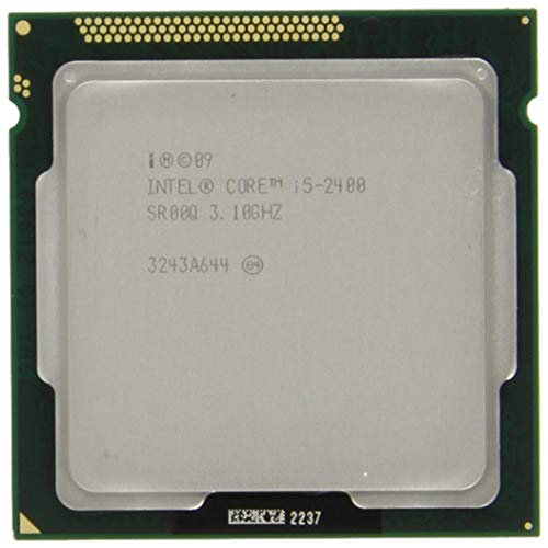 Intel Core i5-2400 Quad-Core Processor 3.1 GHz 6 MB Cache LGA 1155 – BX80623I52400 (Renewed)