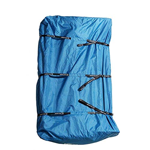 CLAM 12592 Durable Polyester Ice Fishing Tent Shelter Travel Cover for Voyager, Adventure, Tundra, Thermal XL, Large Nordic Sled Models, Blue