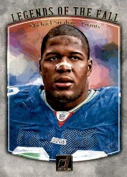 2018 Donruss Legends of the Fall Football #6 Michael Strahan New York Giants Official NFL Trading Card