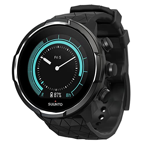SUUNTO 9 Baro: Premium GPS Running, Cycling, Adventure Watch with Route Navigation, Large 50mm Size Touch Screen, up to 170 Hours GPS Battery Life, Baro (50mm)
