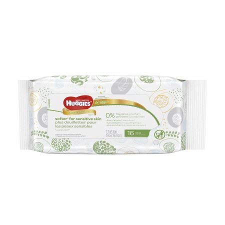 Wholesale Huggies Natural Care Baby Wipes (Pack of 6)