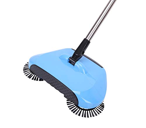 Stainless Steel Sweeping Machine Push Type Magic Broom Dustpan Handle Household Vacuum Cleaner Hand Push Sweeper Floor Robotic