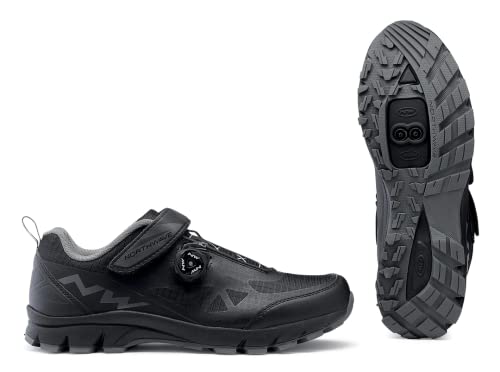 Northwave Corsair Mountain Bike Shoe – Men’s Black, 45