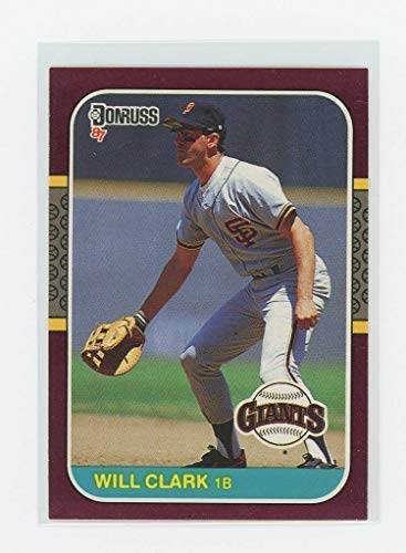 1987 Donruss Opening Day #96 Will Clark Giants Rookie Card – Mint Condition Ships in New Holder