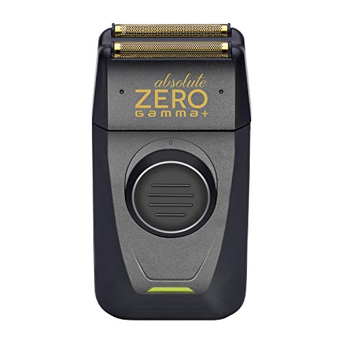 GAMMA+ Absolute Zero Men’s Cordless Foil Shaver with Built-in Retractable Trimmer