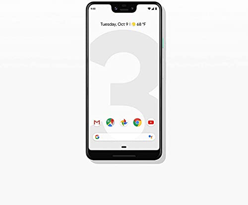 Google Pixel 3 XL 64GB Unlocked GSM & CDMA 4G LTE Android Phone w/ 12.2MP Rear & Dual 8MP Front Camera – Clearly White (Renewed)