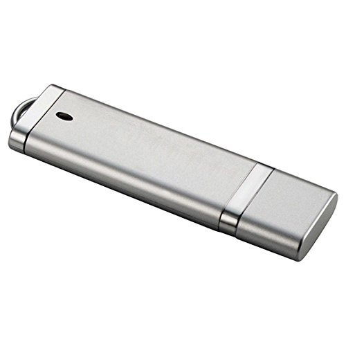 Standard 128MB USB 2.0 Silver Pen Drive w/Cap (128 Megabyte, Not Gigabyte) (5 Pack)