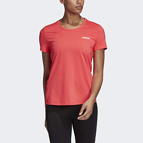 adidas Designed-2-Move Solid Tee Shock Red, Large