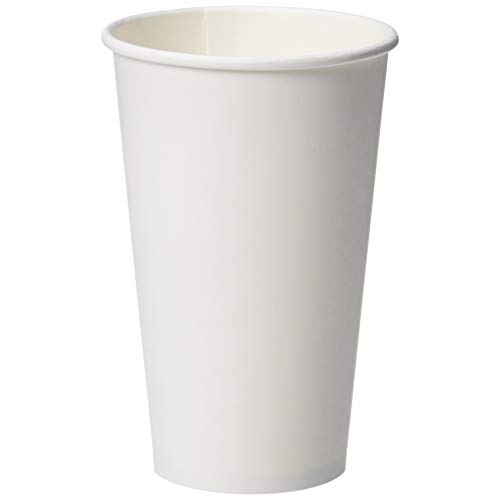 Amazon Basics Compostable 16 oz. Hot Paper Cup, Pack of 500