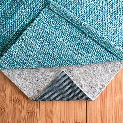 RUGPADUSA – Basics – 8’x10′ – 1/8″ Thick – Felt + Rubber – Non-Slip Rug Pad – Cushioning Felt for Modest Comfort – Safe for All Floors and Finishes | The Storepaperoomates Retail Market - Fast Affordable Shopping