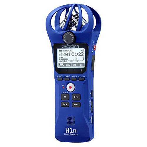 Zoom H1n Handy Recorder Blue Edition