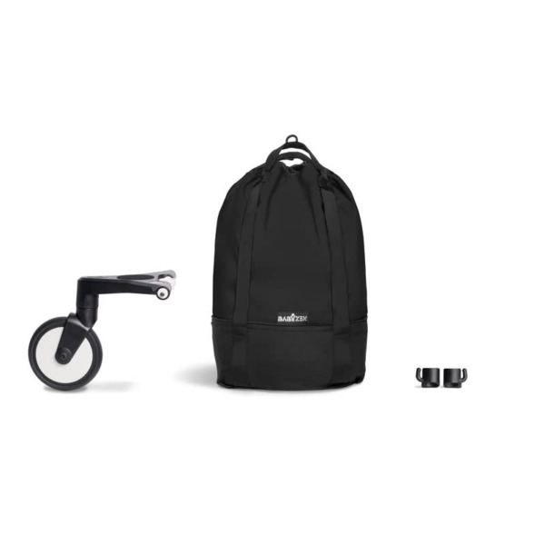 BABYZEN YOYO Bag, Black – Provides Additional, Sturdy Storage on The YOYO2 Stroller – Includes Wheel Base & Hooks