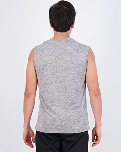 Men’s Quick Dry Fit Dri-Fit Jersey Sleeveless Tank Top Muscle Yoga Active Performance Sport Basketball Beach Gym Workout Running Fitness Athletic Gym Bodybuilding Undershirt Tee T-Shirt -Set 2,XXL | The Storepaperoomates Retail Market - Fast Affordable Shopping