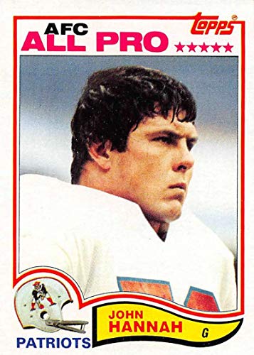 1982 Topps Football #150 John Hannah New England Patriots