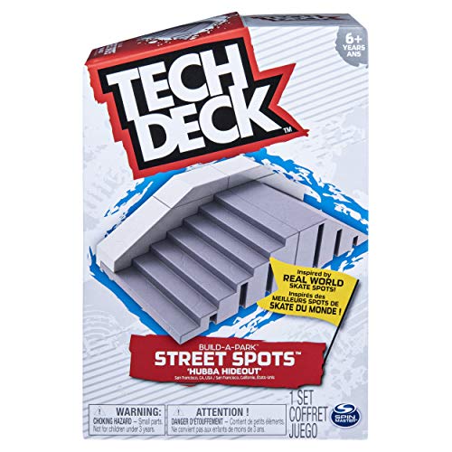TECH DECK, Build-A-Park Street Spots, Hubba Hideout, Ramps Boards and Bikes, Multicolored