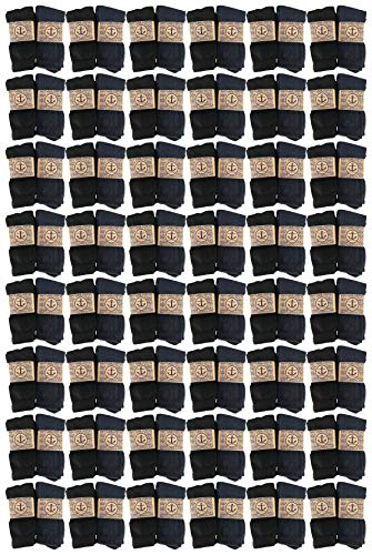 Yacht & Smith 48 Pairs of Mens and Womens Thermal Winter Socks, Warm Cold Resistant Bulk Pack