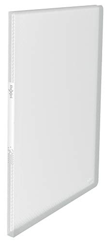 Rexel Choices, 2115655, Translucent Display Book, A4, 20 Pockets, 40 Sheet Capacity, White