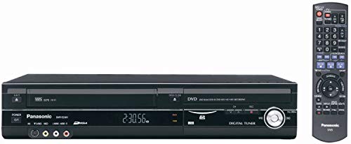 Panasonic DMR-EZ48VP-K 1080p Upconverting VHS DVD Recorder with Built In Tuner (Discontinued in 2012) (Renewed)