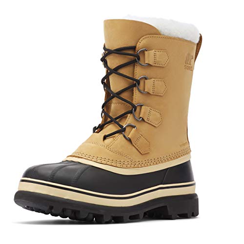 Sorel Men’s Caribou Waterproof Boot – Buff – Size 9.5