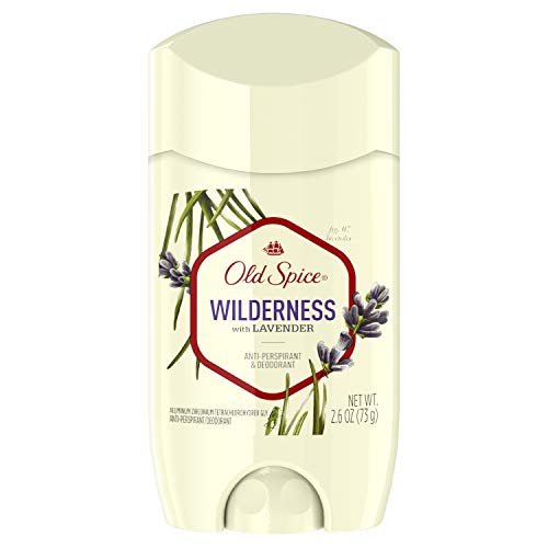 Old Spice Antiperspirant Deodorant for Men Inspired by Nature Wilderness With Lavender Invisible Solid 2.6 oz