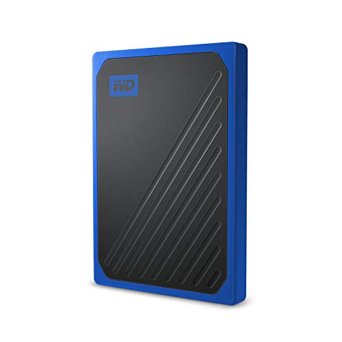 WD 500GB My Passport Go Cobalt SSD Portable External Storage – WDBY9Y5000ABT-WESN (Old model)