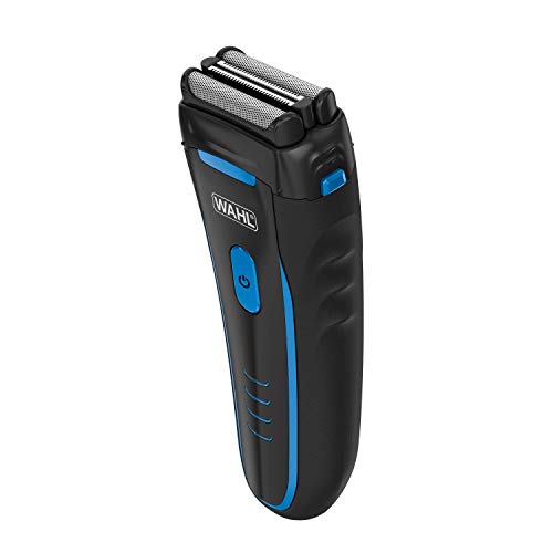 Wahl Groomsman Electric Shaver Rechargeable Wet/Dry Waterproof Electric Razor for Cordless Men’s Shaving & Grooming – Lithium Ion with Long Run Time & Quick Charge – Model 7063