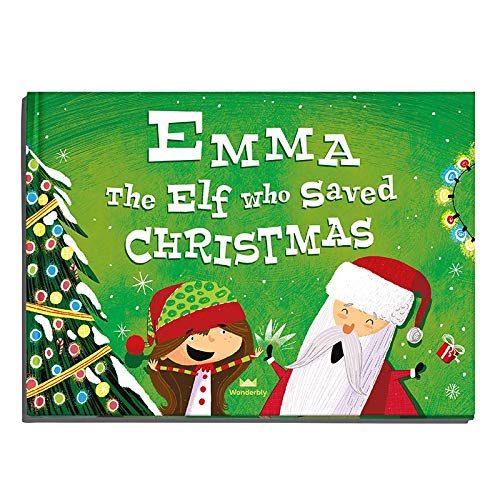 Personalized Christmas Book – The Elf Who Saved Christmas (Hardcover)
