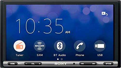 Sony – 7″ Android Auto/Apple CarPlay – Built-in Bluetooth in-Dash Digital Media Receiver – Black