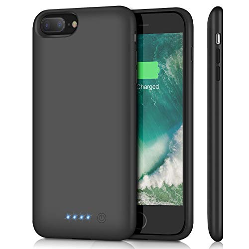 HETP Battery Case for iPhone 8 Plus/ 7 Plus 8500mAh,Upgraded Protective Rechargeable Extended Battery Pack for iPhone 7Plus Charging Case for Apple iPhone 8Plus Portable Power Bank (5.5 inch) – Black