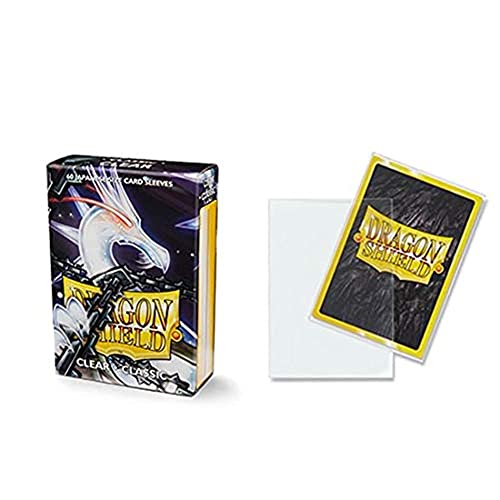 Dragon Shield Classic Mini Japanese Clear 60 ct Card Sleeves Individual Pack