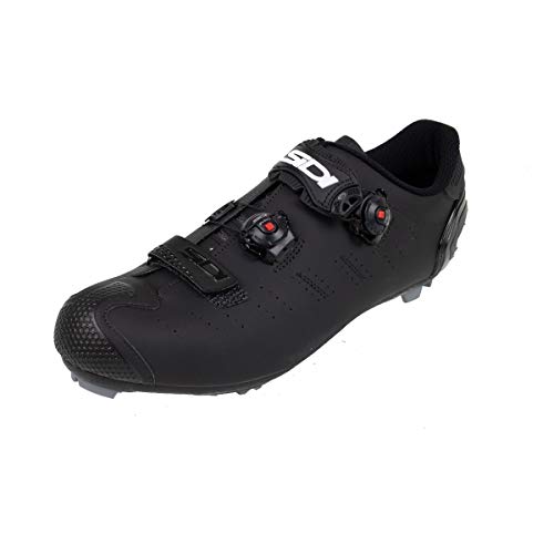 Dragon 5 Mountain Bike Shoes (44.5, Matte Black/Black)