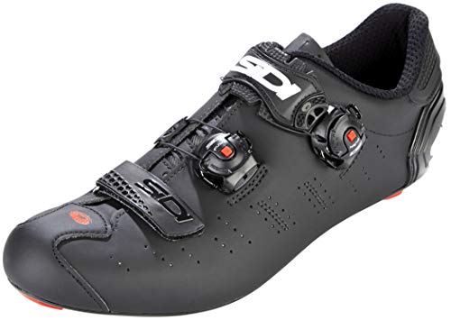 Ergo 5 Carbon Road Cycling Shoes (43.0, Matte Black/Black)