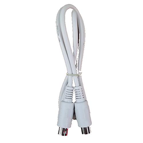 Cable Up CU/MD103/WHI 3′ MIDI Male to MIDI Male MIDI Cable (White)