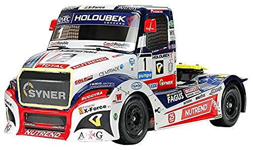 TAMIYA 58661 58661-1:14 RC Buggyra Fat Fox RaceTruck TT-01E Remote Controlled Car/Vehicle Model Building Kit Racing Truck Hobby Assembly White