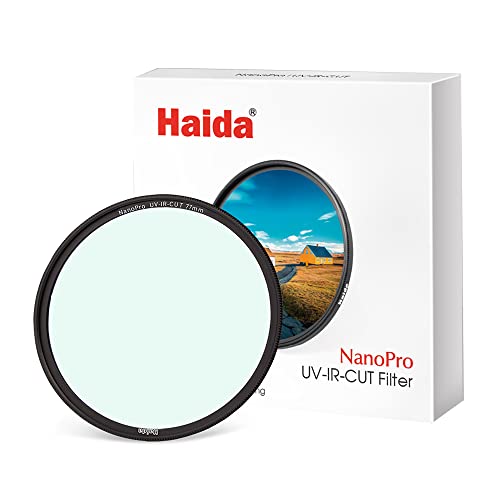 Haida NanoPro MC UV/IR Cut Filter Waterproof Scratch Resistant Nano Coating Optical Glass SLR Photographic Filter (55mm)
