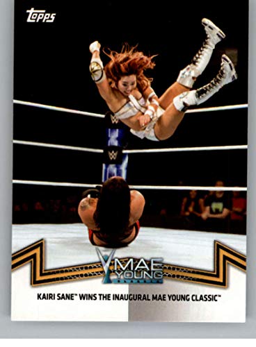 2018 Topps WWE Women’s Division Memorable Matches and Moments #NXT-30 Kairi Sane Wins the Inaugural Mae Young Classic Wrestling Trading Card