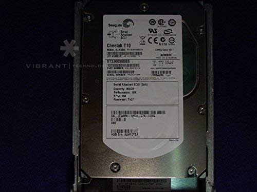 DELL 0FW956 300GB SAS 3.5 10K Hard Drive (Certified Refurbished)