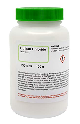 Laboratory-Grade Lithium Chloride, 100g – The Curated Chemical Collection