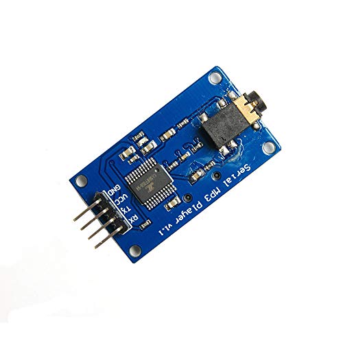 Ximimark 1Pcs YX5300 MP3 Music Player Module Voice Serial Port UART Control Module with TF Card Slot for Arduino/AVR/ARM/PIC