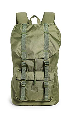 Herschel Supply Co. Men’s Little America Light Backpack, Cypress, Green, One Size