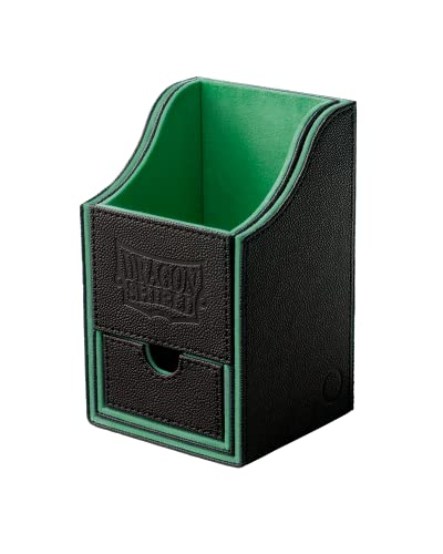 Arcane Tinman Dragon Shield: Nest Plus Deck Box – Black & Green, Large AT-40202