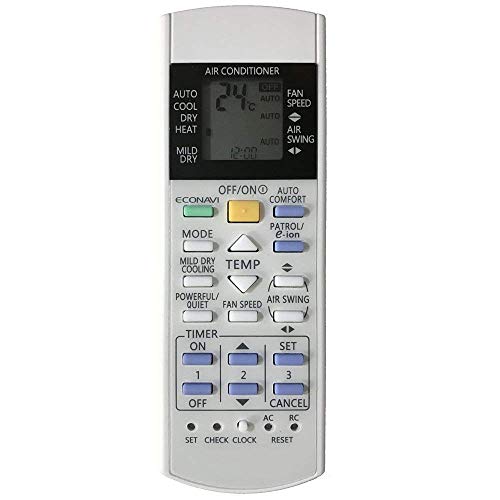 Replacement for Panasonic Air Conditioner Remote Control A75C3716