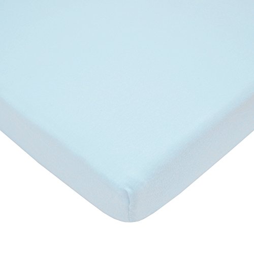 American Baby Company 100% Natural Cotton Value Jersey Knit Fitted Portable/Mini-Crib Sheet, Blue Star/Zigzag, 24″ x 38″ x 5″, Soft Breathable, for Boys and Girls, Pack of 3 | The Storepaperoomates Retail Market - Fast Affordable Shopping
