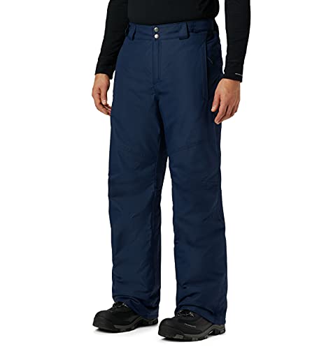Columbia Men’s Bugaboo II Snow Pants, Waterproof & Breathable, 4X Regular, Collegiate Navy