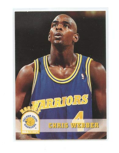 1993-94 Hoops #341 Chris Webber Golden State Warriors Rookie Card – Mint Condition Ships in New Holder