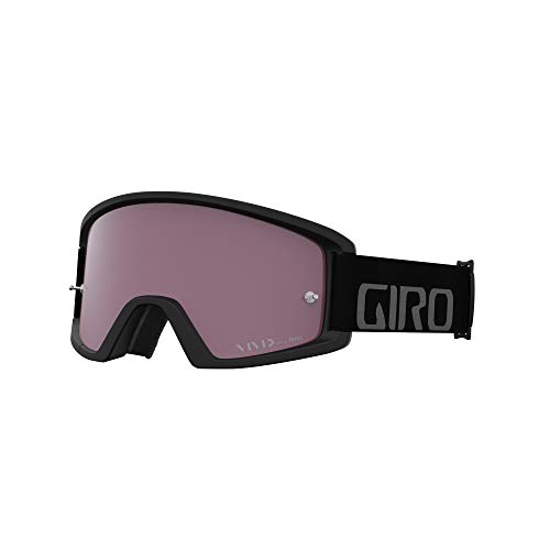 Giro Tazz MTB with VIVID Lens Adult Unisex Mountain Cycling Goggles – Black/Grey, No Size Lens (2023)