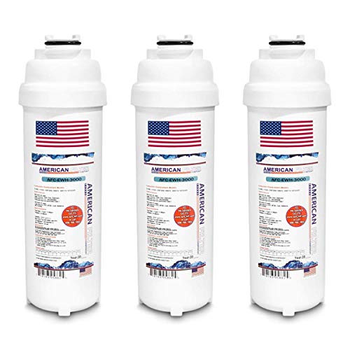 American Filter Company™ Brand Water Filters AFC-EWH-3000 (Comparable with Elkay® Halsey-Taylor® WATERSENTRY® Water Fountain Filters HWF172 WSF6000R) (3 – Filters)