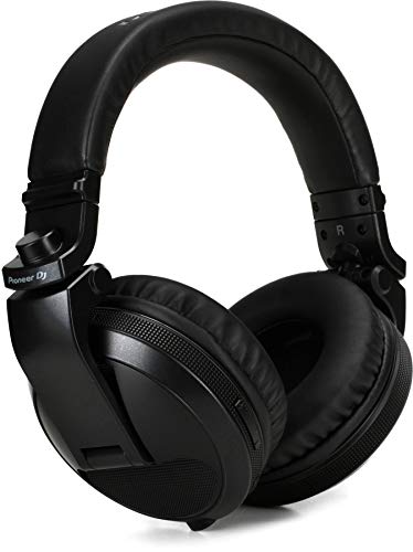 Pioneer DJ HDJ-X5BT Professional Bluetooth DJ Headphones – Black